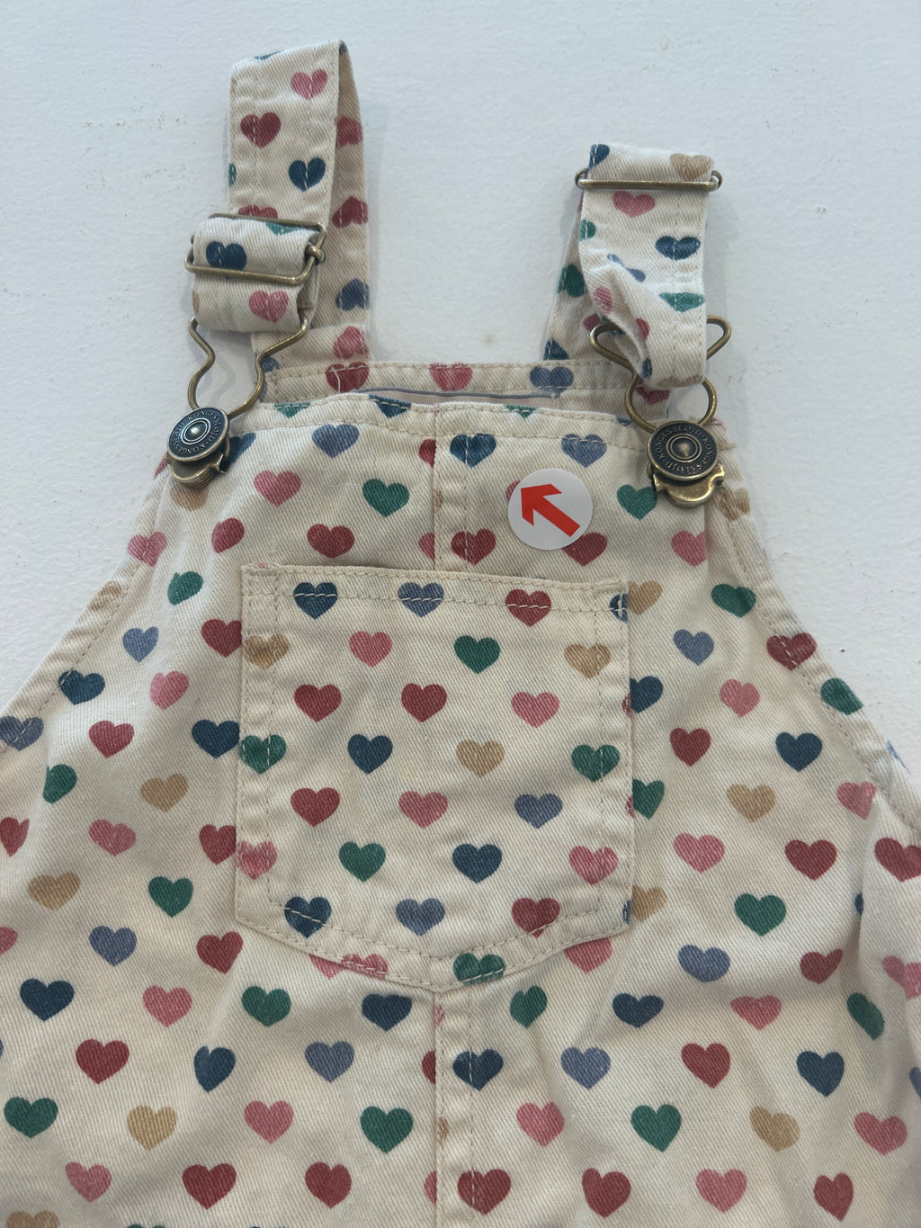 Konges Slojd Heart print overall dress