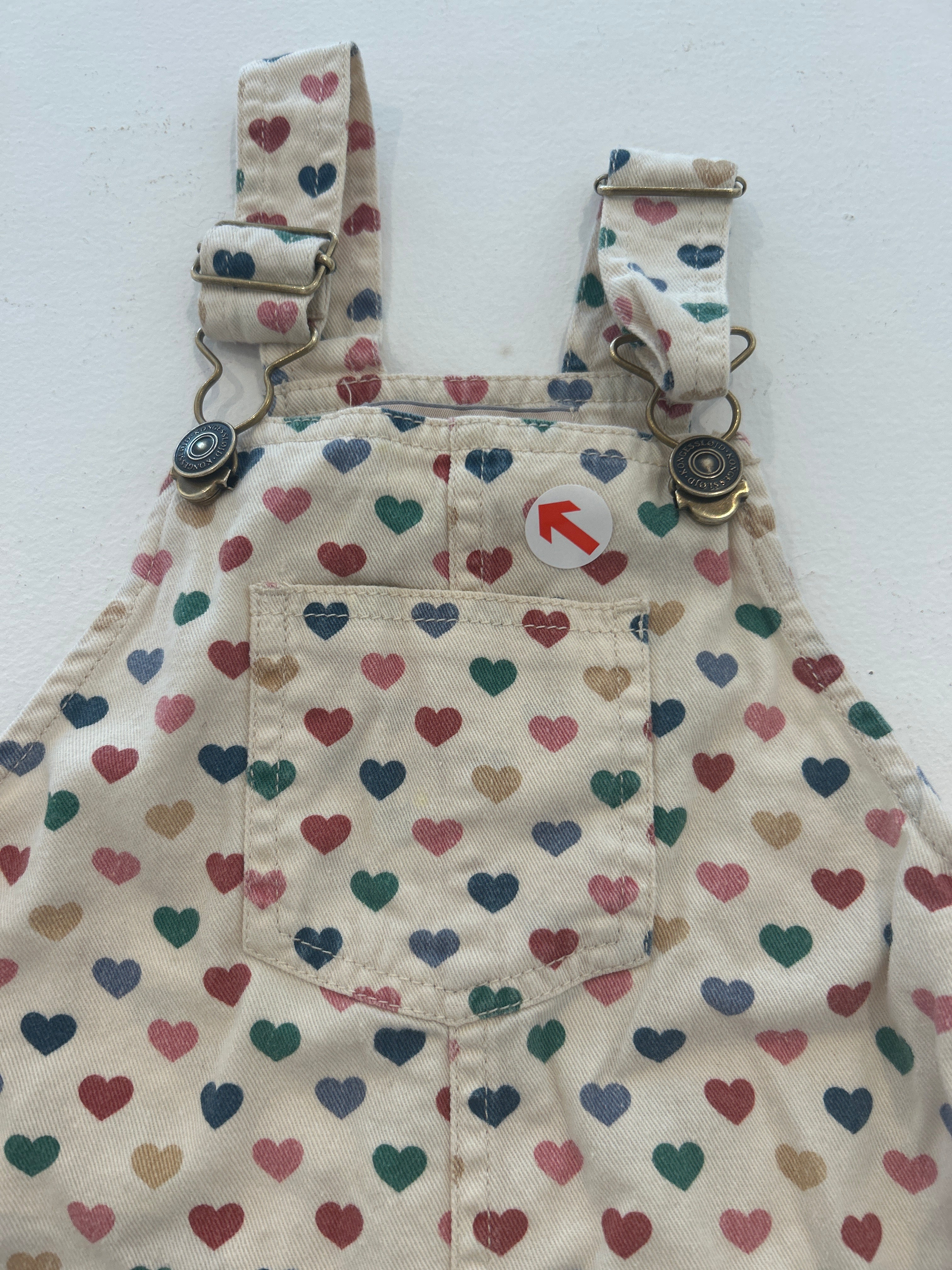 Konges Slojd Heart print overall dress