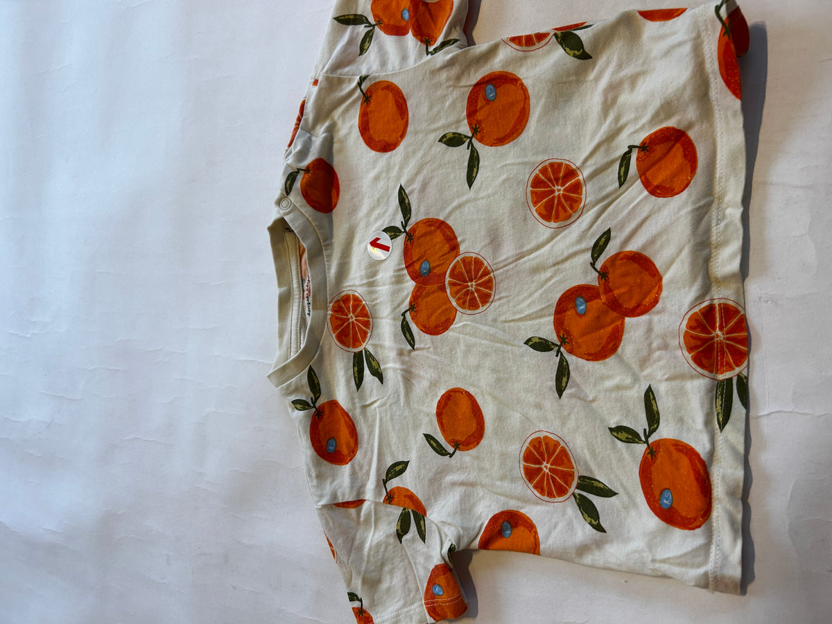 Konges Sløjd Orange print t-shirt