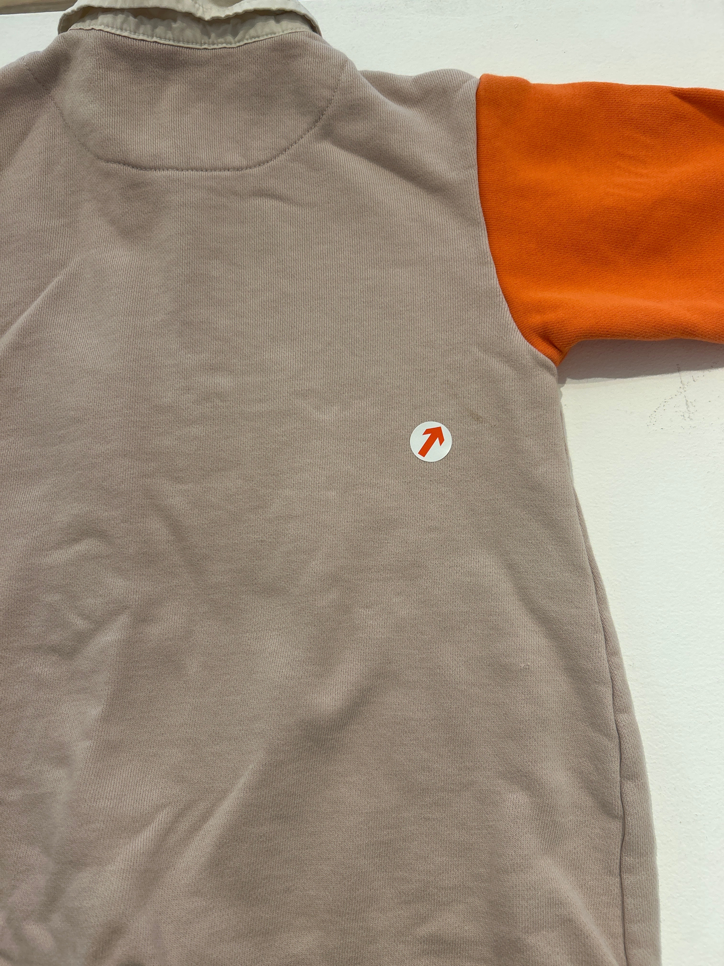 tiny cottons Colour block polo one piece 12M