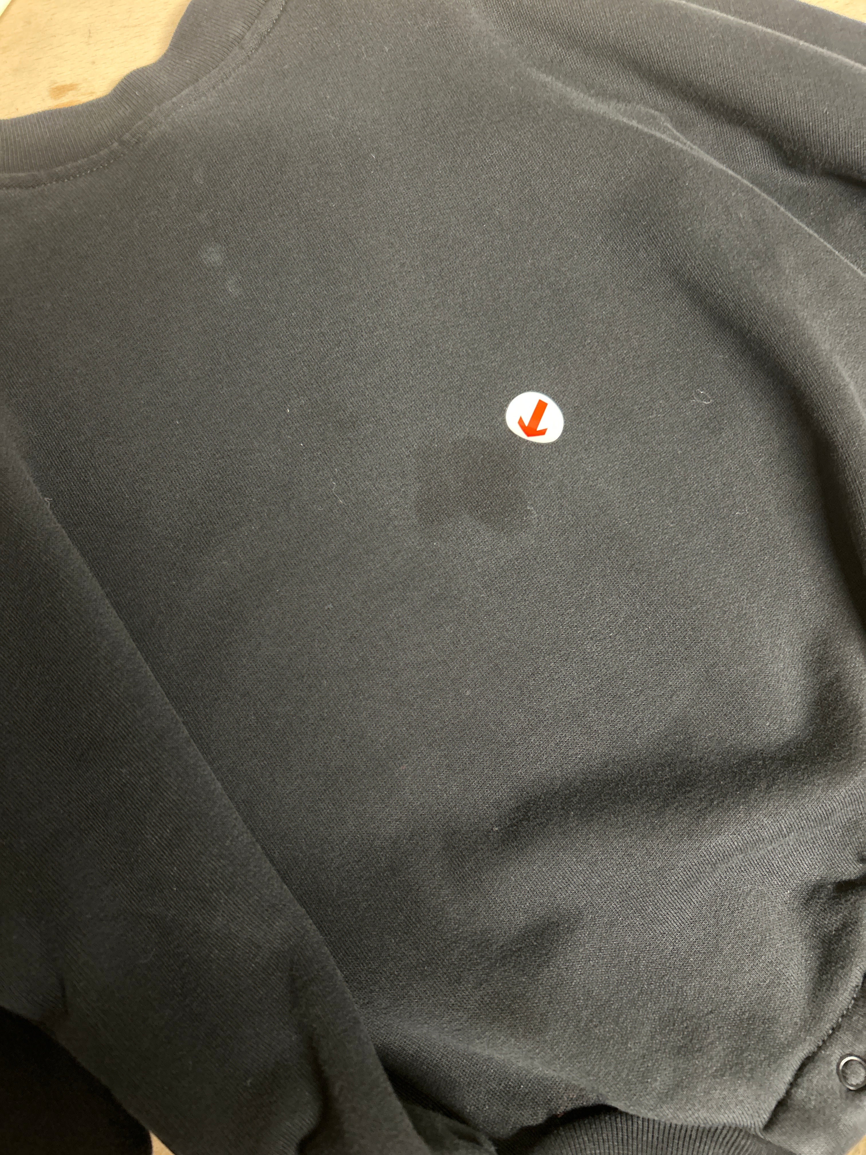 Studio Koter Black oversized sweatshirt romper