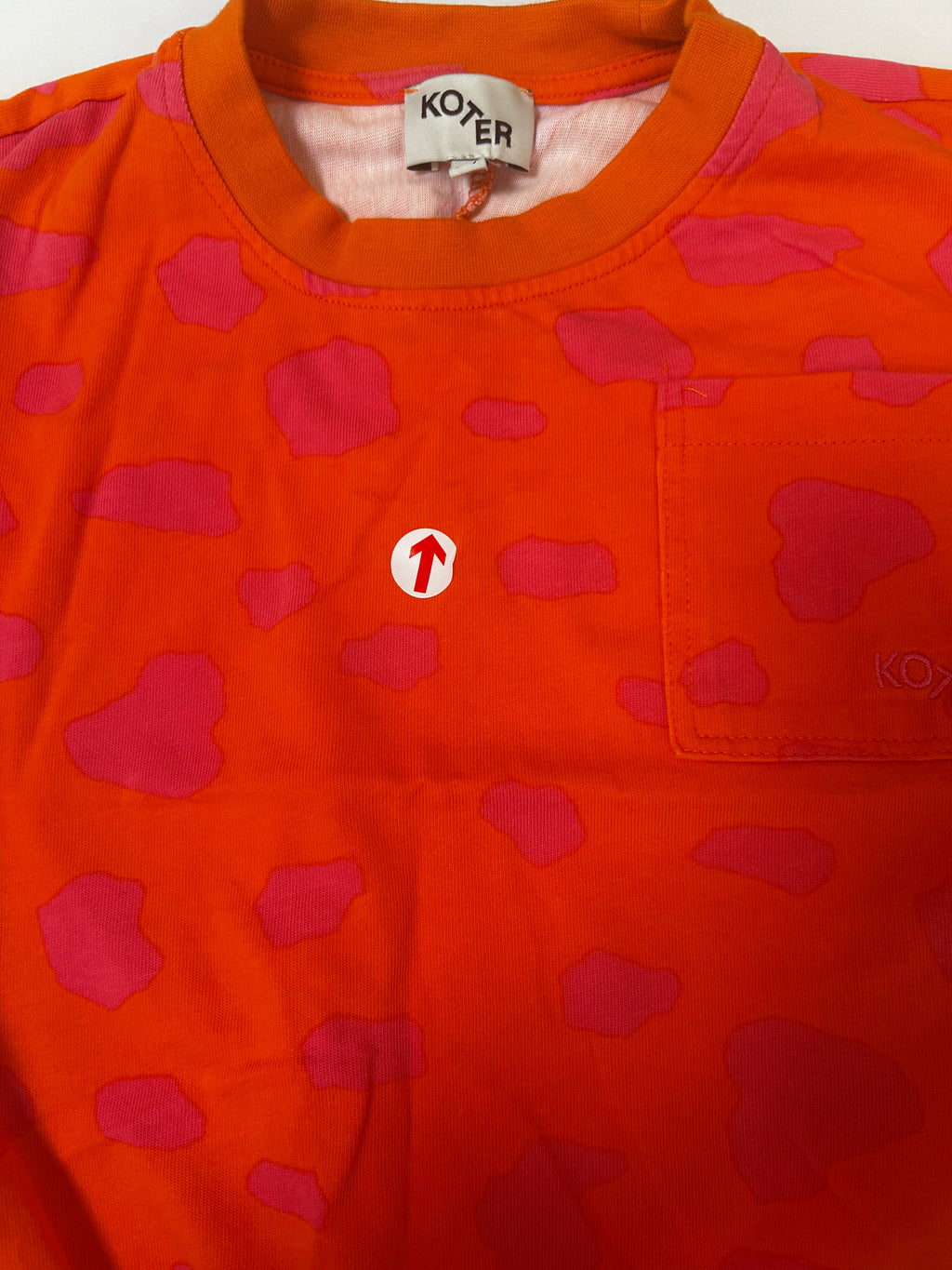 Studio Koter Orange dot short romper