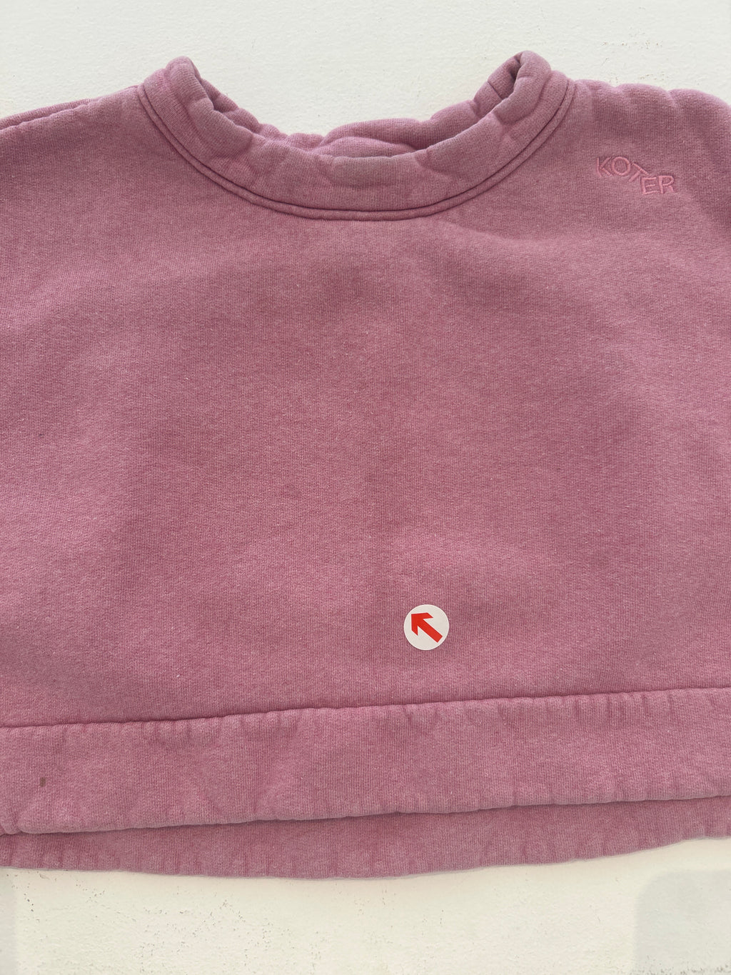Studio Koter Riverson pink melange sweatshirt