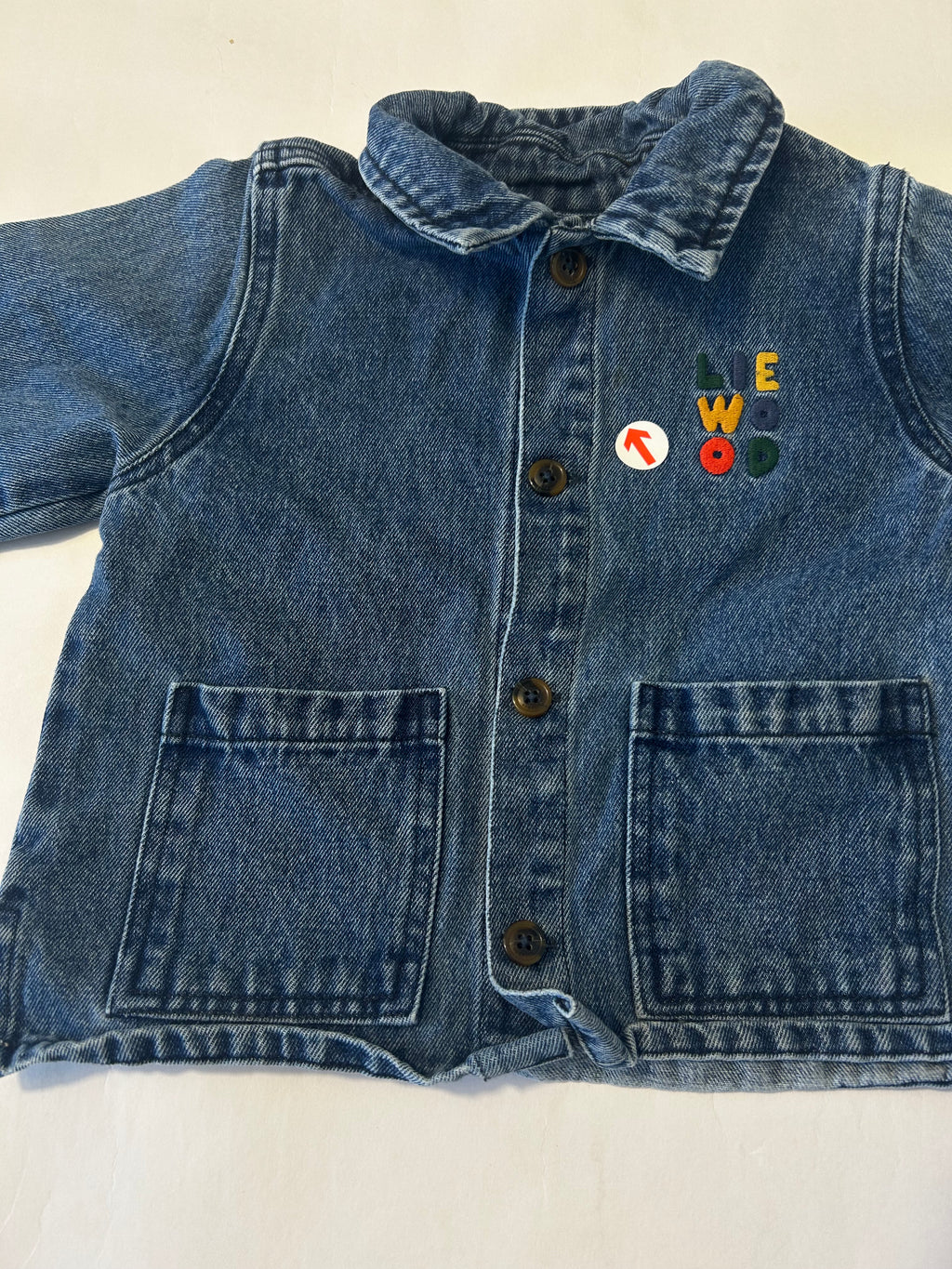 Liewood Denim embroiderd overshirt