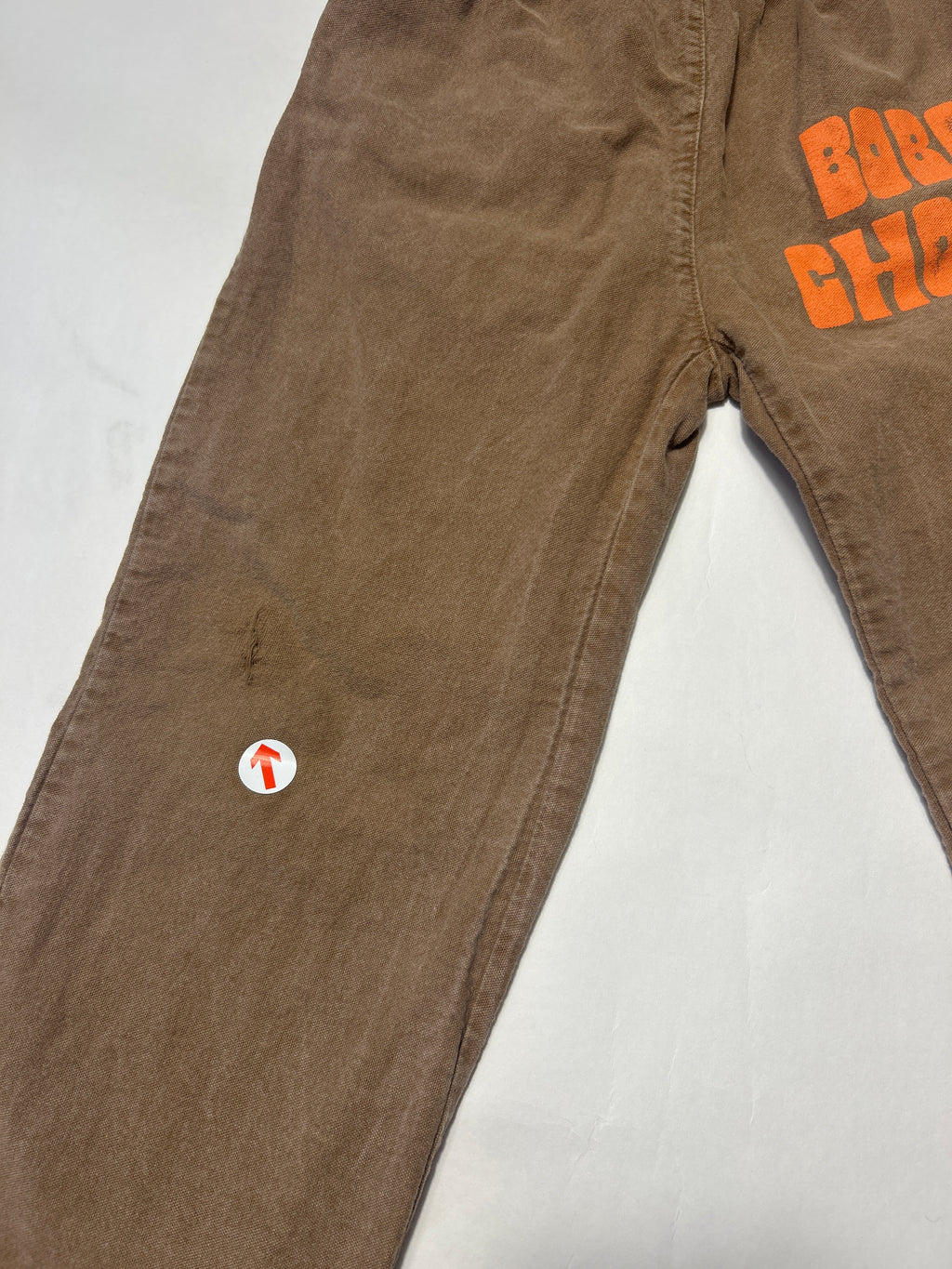 Bobo Choses Brown woven trousers