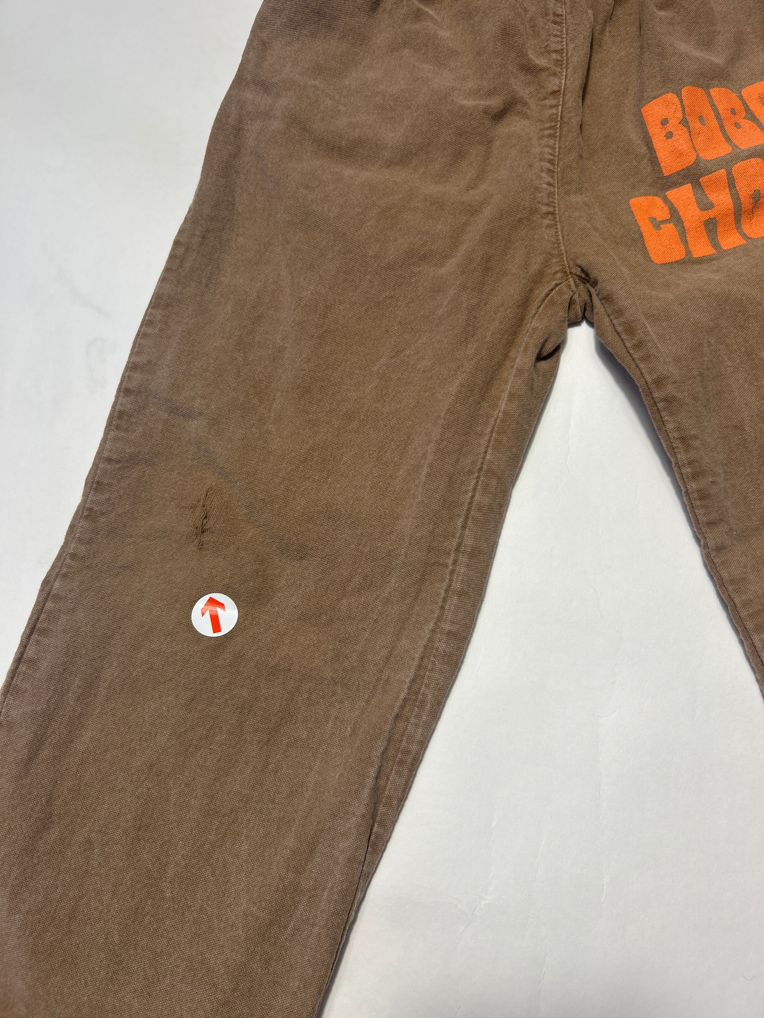 Bobo Choses Brown woven trousers
