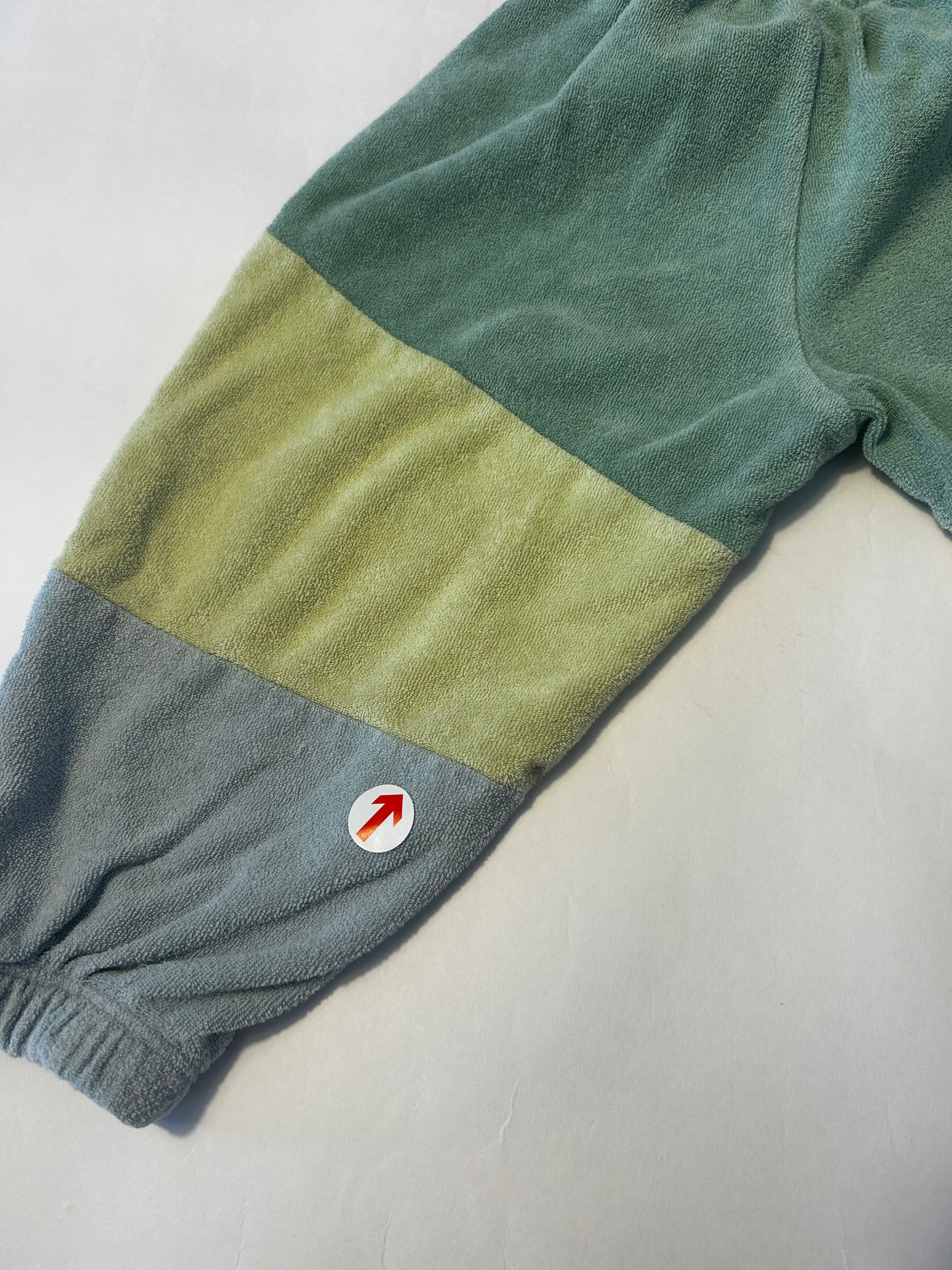 Bobo Choses Green Colour Block Joggers