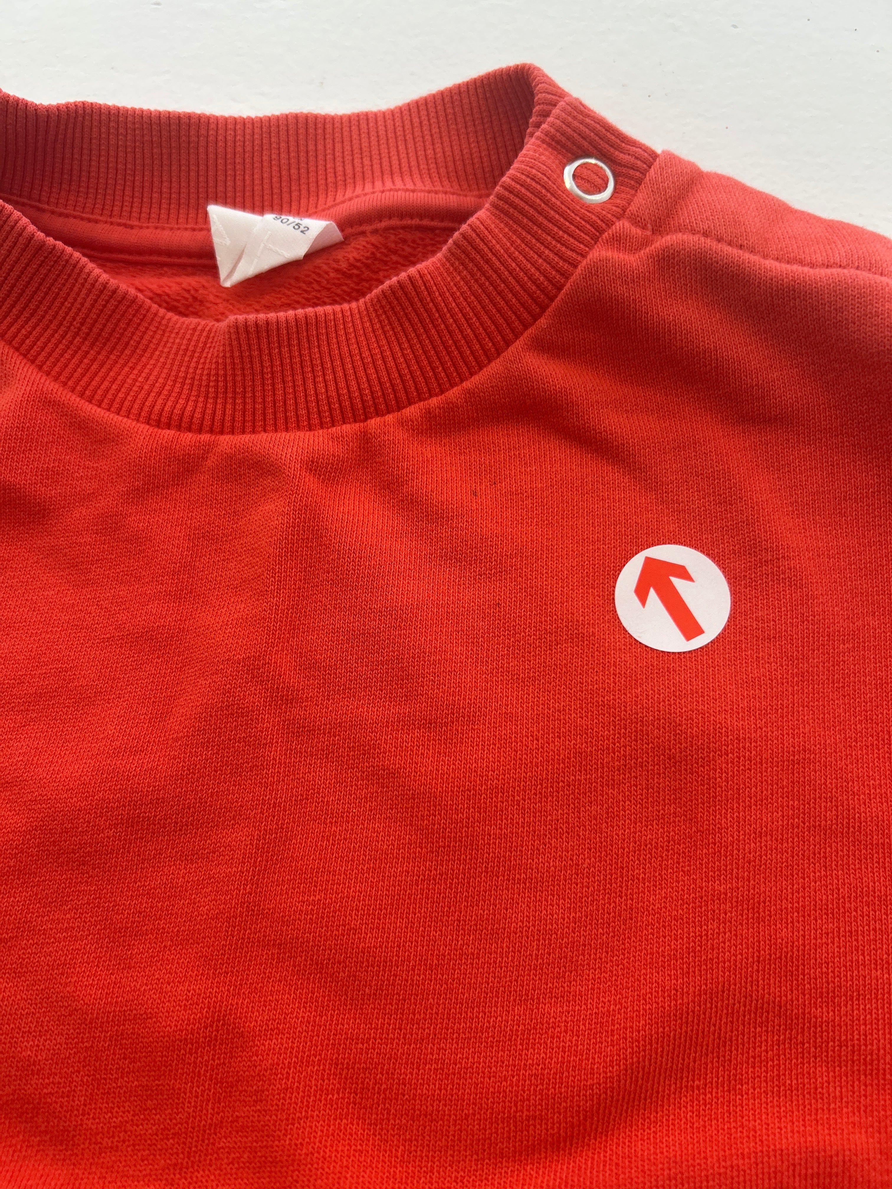 ARKET Red Relaxed Jumper