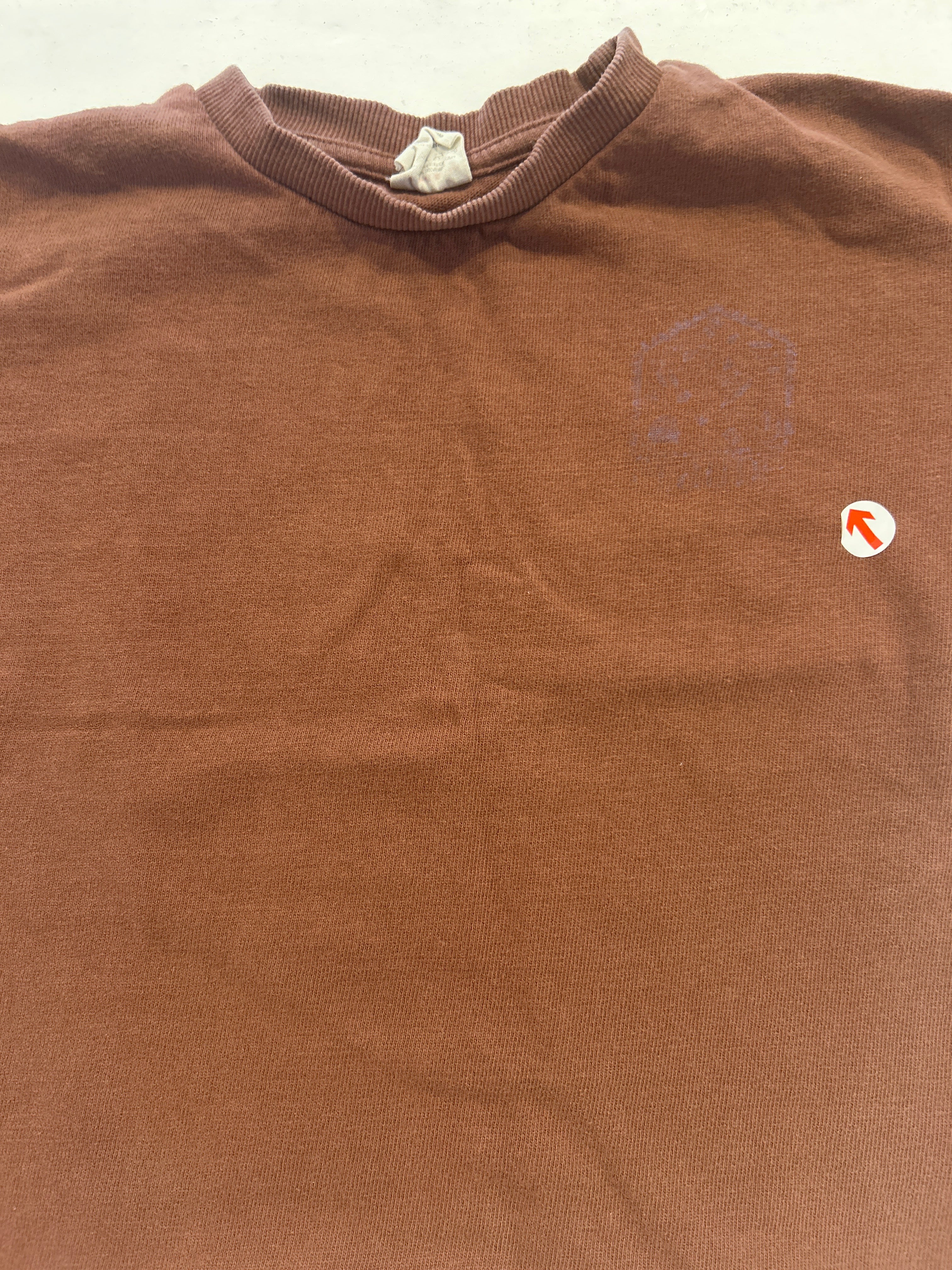 Claude & Co Mocha shed print tee