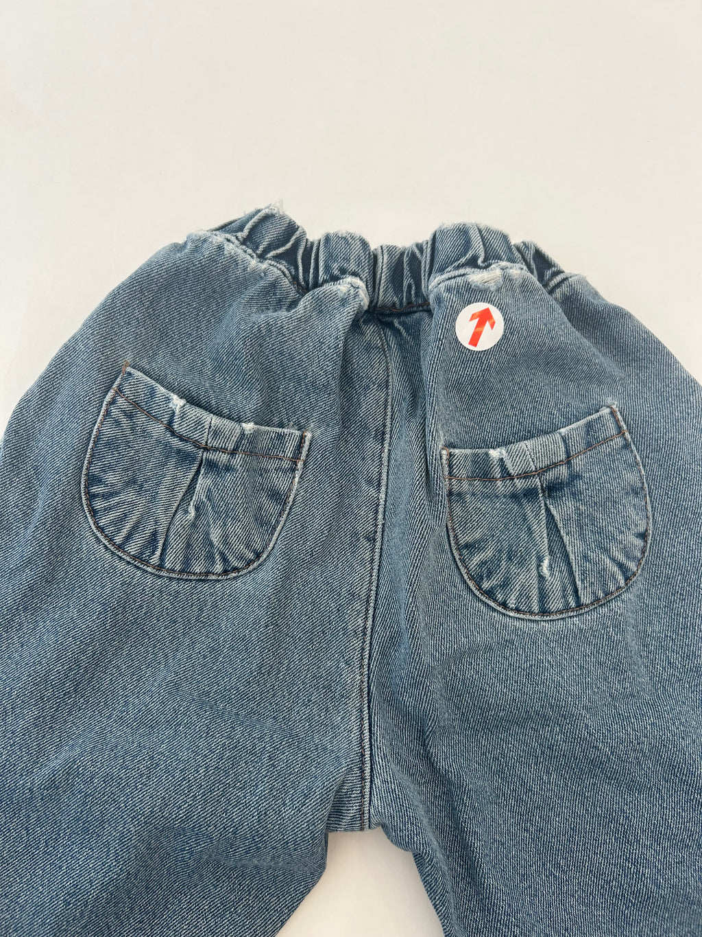 Anggo Oversized denim jeans with pockets