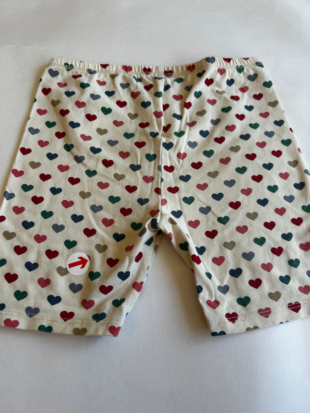 Konges Sløjd Heart print jersey cycling shorts