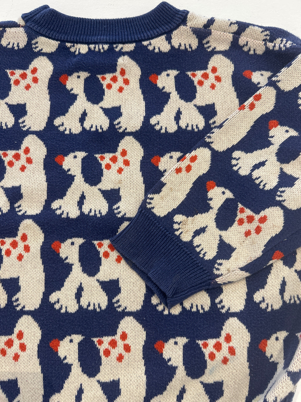 Bobo Choses Fairy Dog all over jacquard jumper