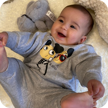 Mini Rodini Ritzratz Grey Jumper