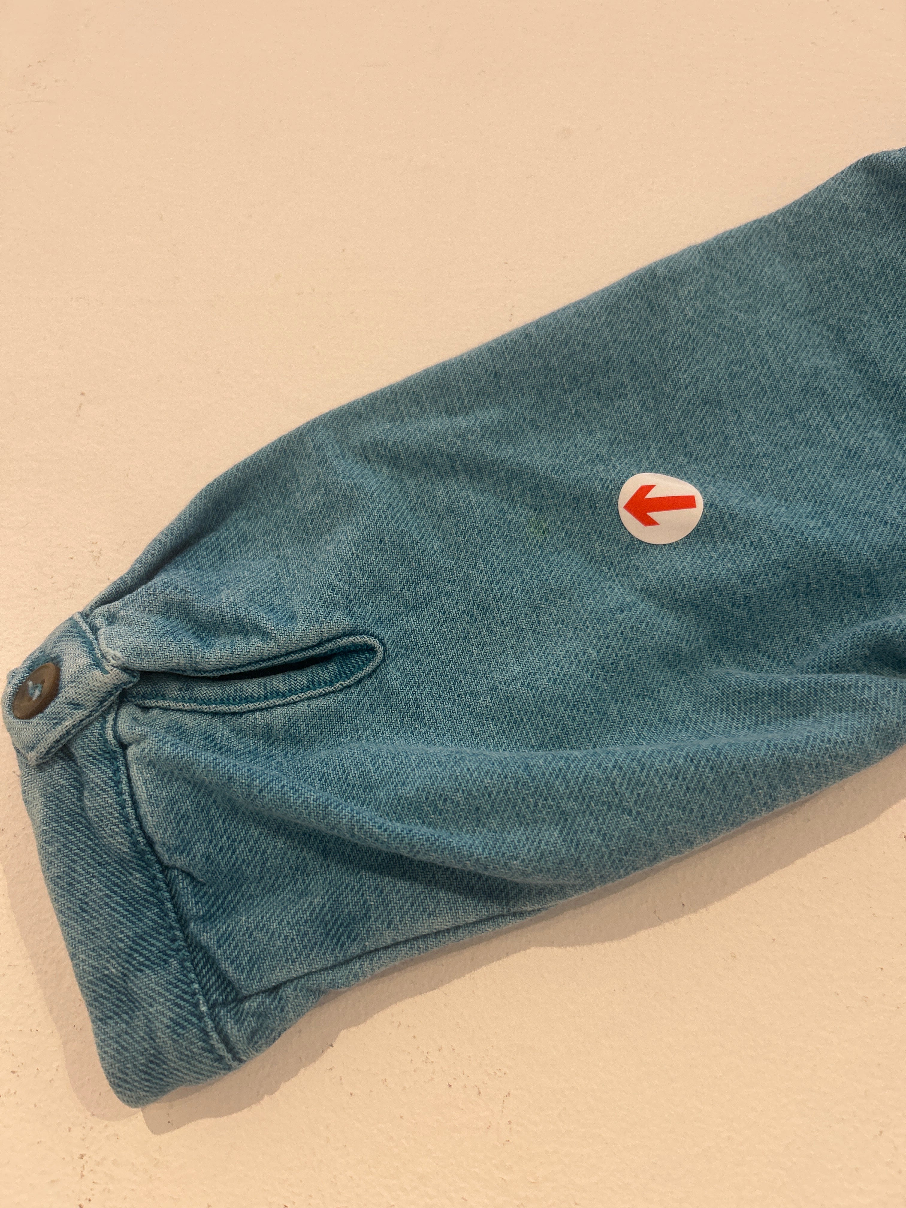 Studio Koter Blue overdye denim shirt