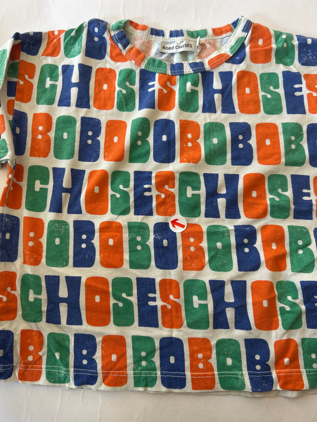 Multicolour all over t-shirt