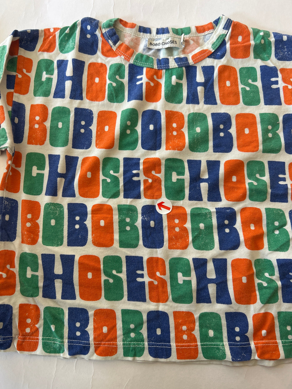 Multicolour all over t-shirt