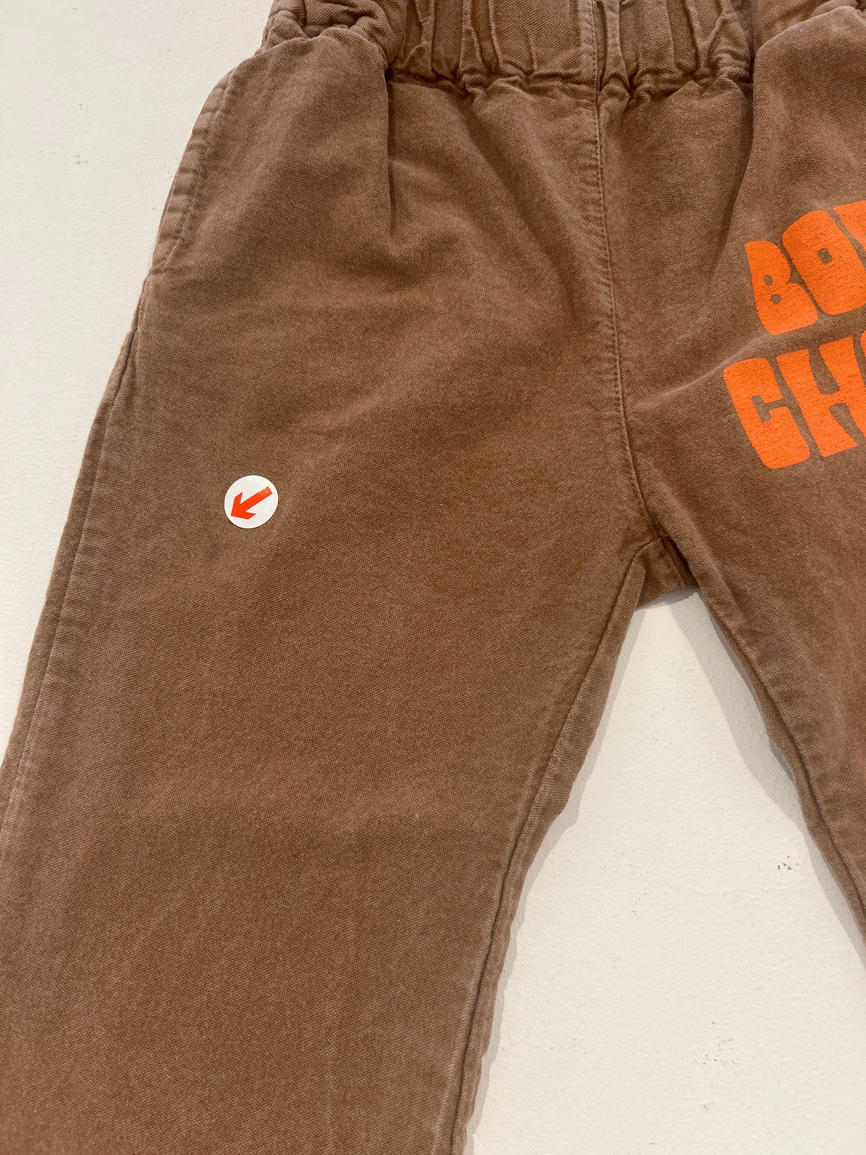 Bobo Choses Brown woven trousers