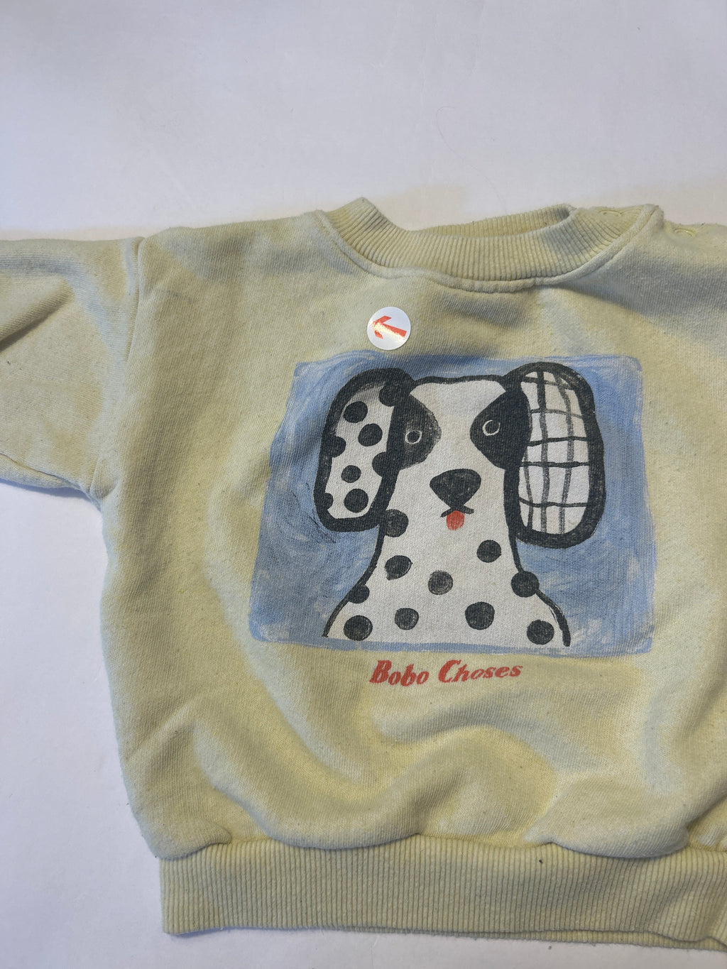 Bobo Choses Beige van dog sweatshirt