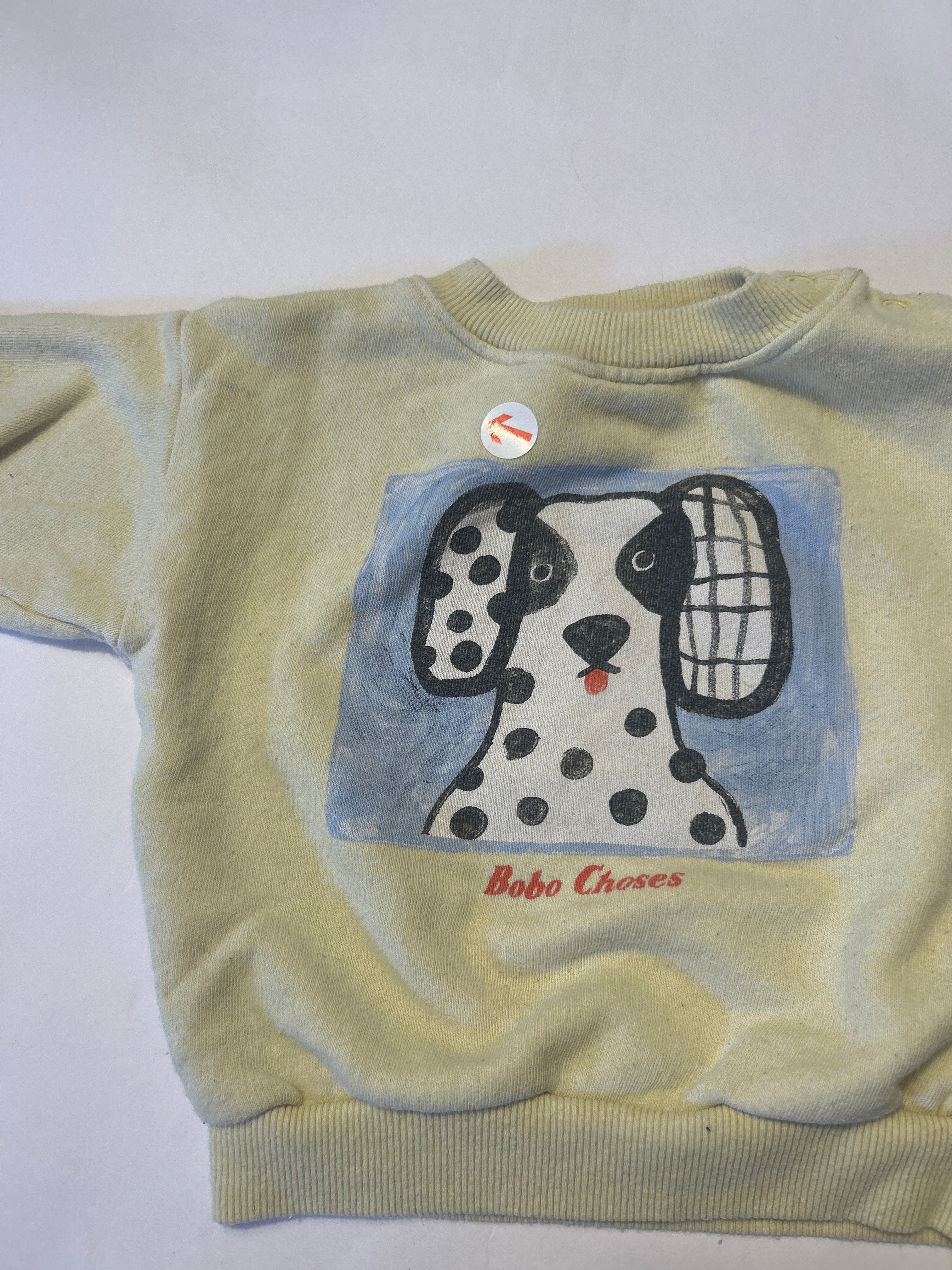 Bobo Choses Beige van dog sweatshirt