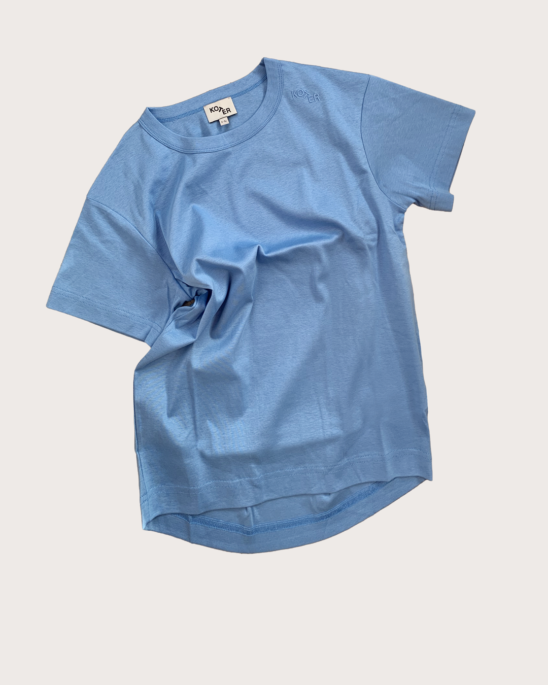 Studio Koter Cornflour blue jersey dress