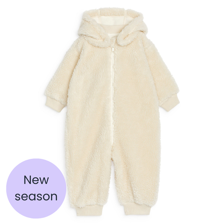 2-4M  ARKET Off-White Soft Pile All-in-One