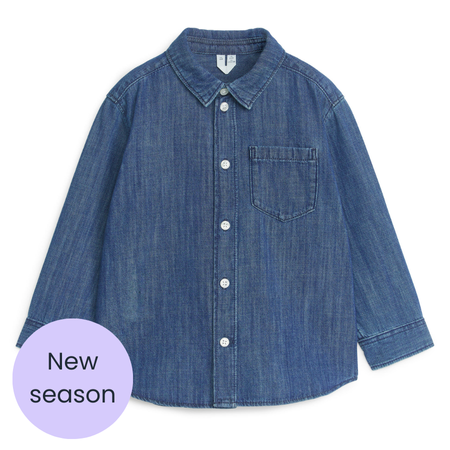 ARKET Blue Denim Shirt