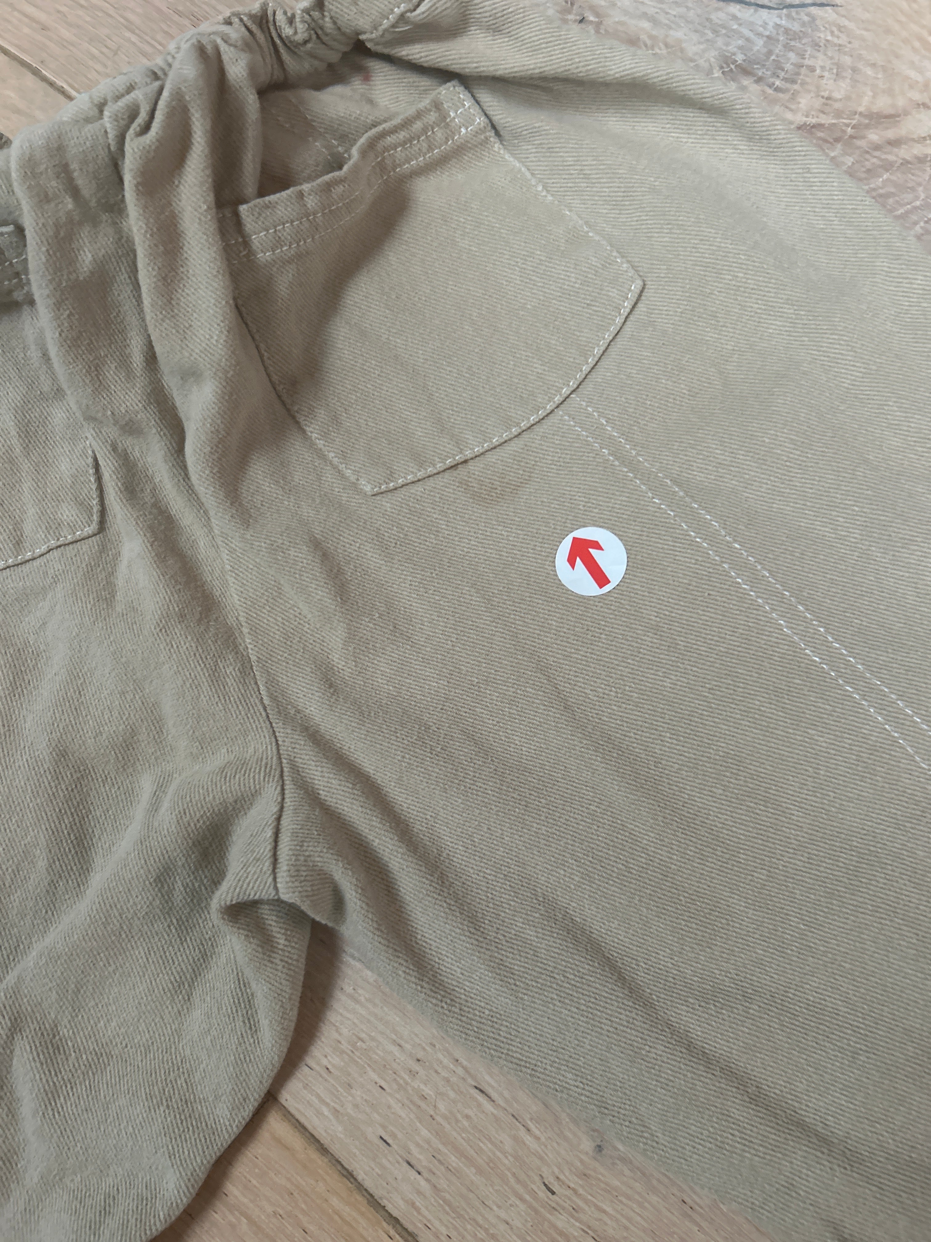 Claude & Co Beige double stitch trousers