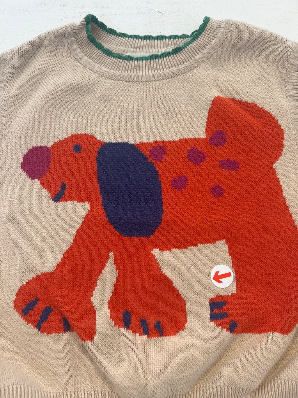Bobo Choses  Fairy Dog jacquard knitted vest