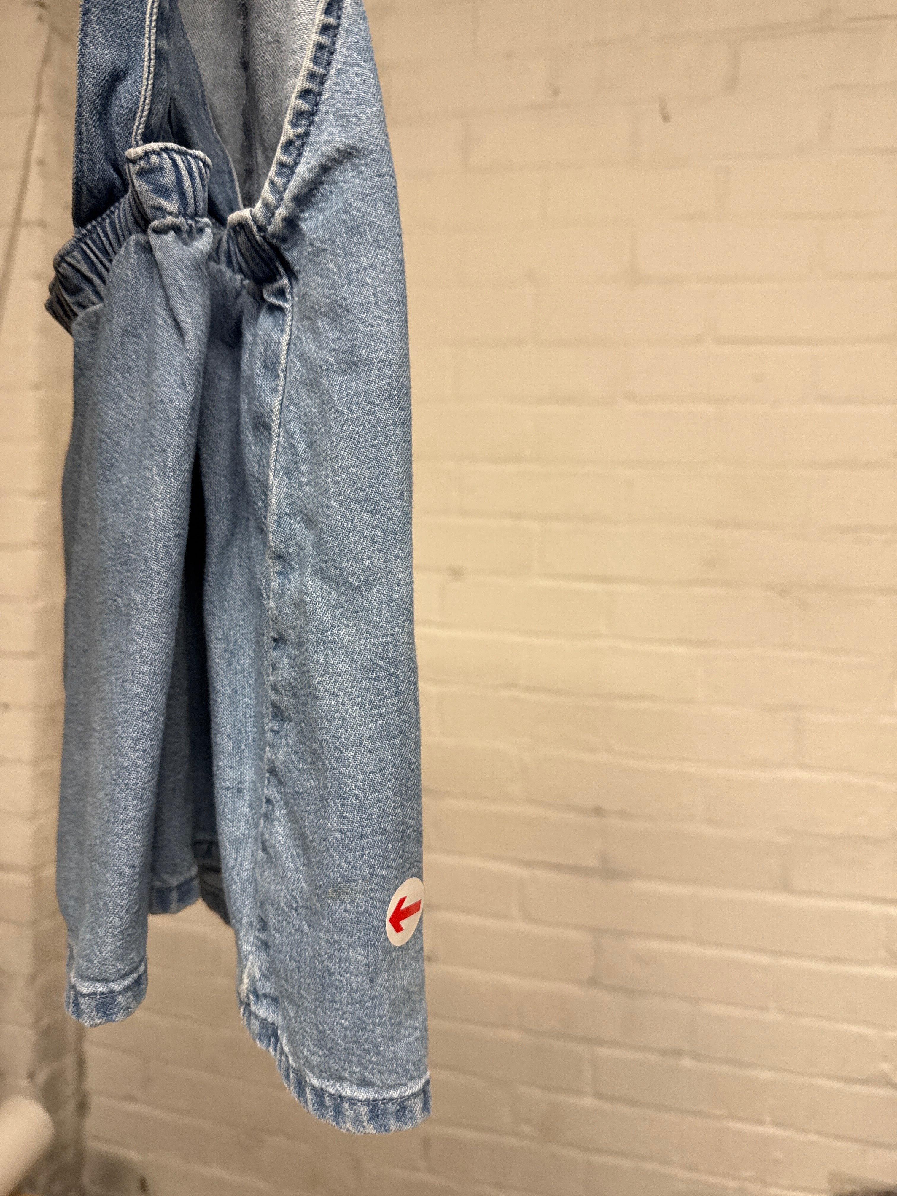 18-24m ARKET Blue Denim Cross Back Dress