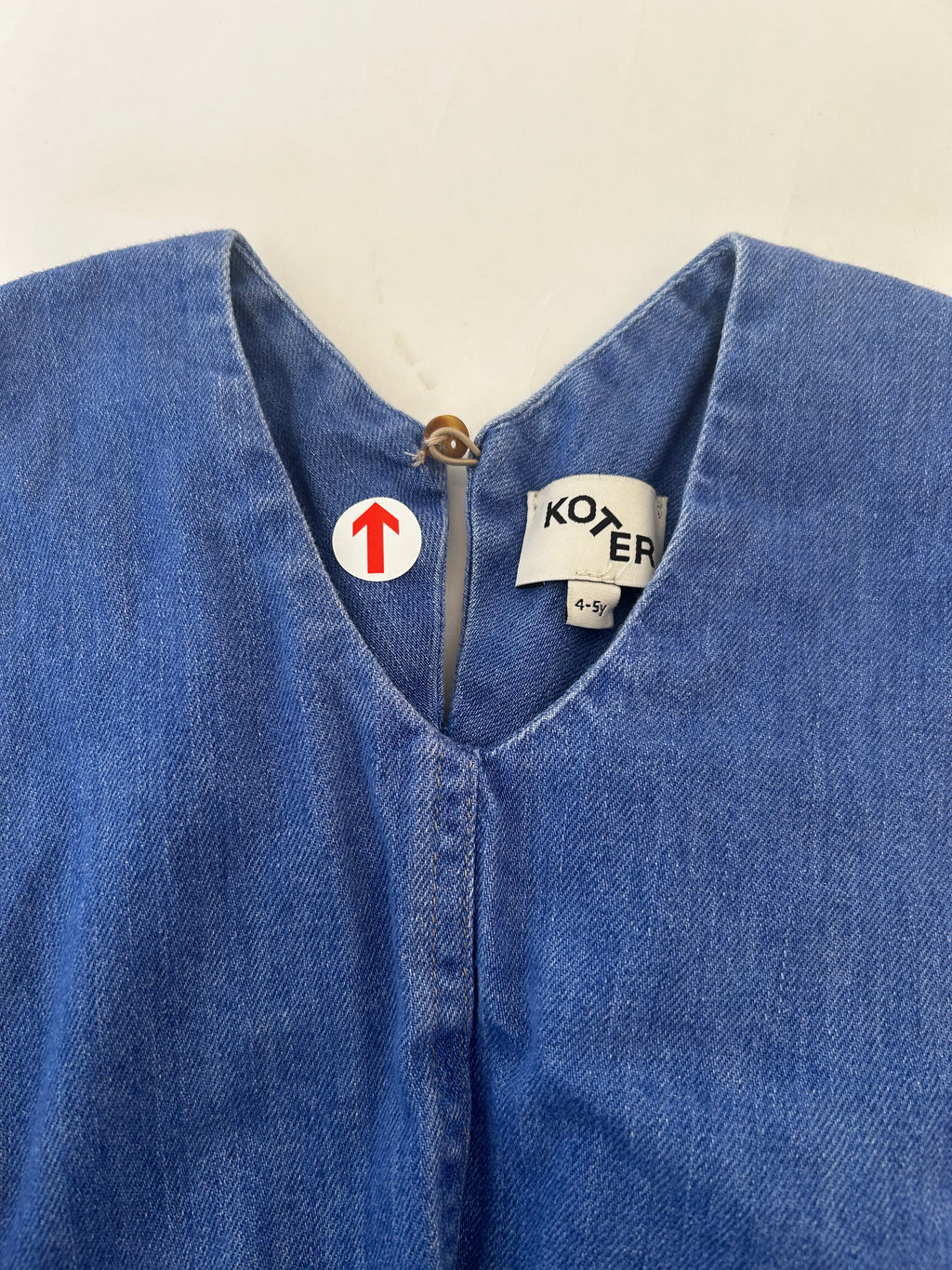 Studio Koter Avery denim tunic dress