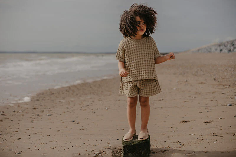 The Simple Folk Boxy fit waffle t-shirt