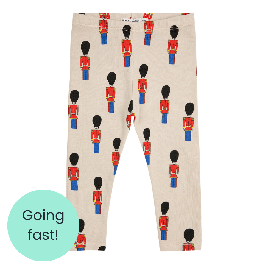 Off white tin soldier leggings