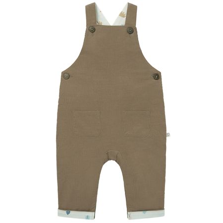 MORI Brown Corduroy Dungarees