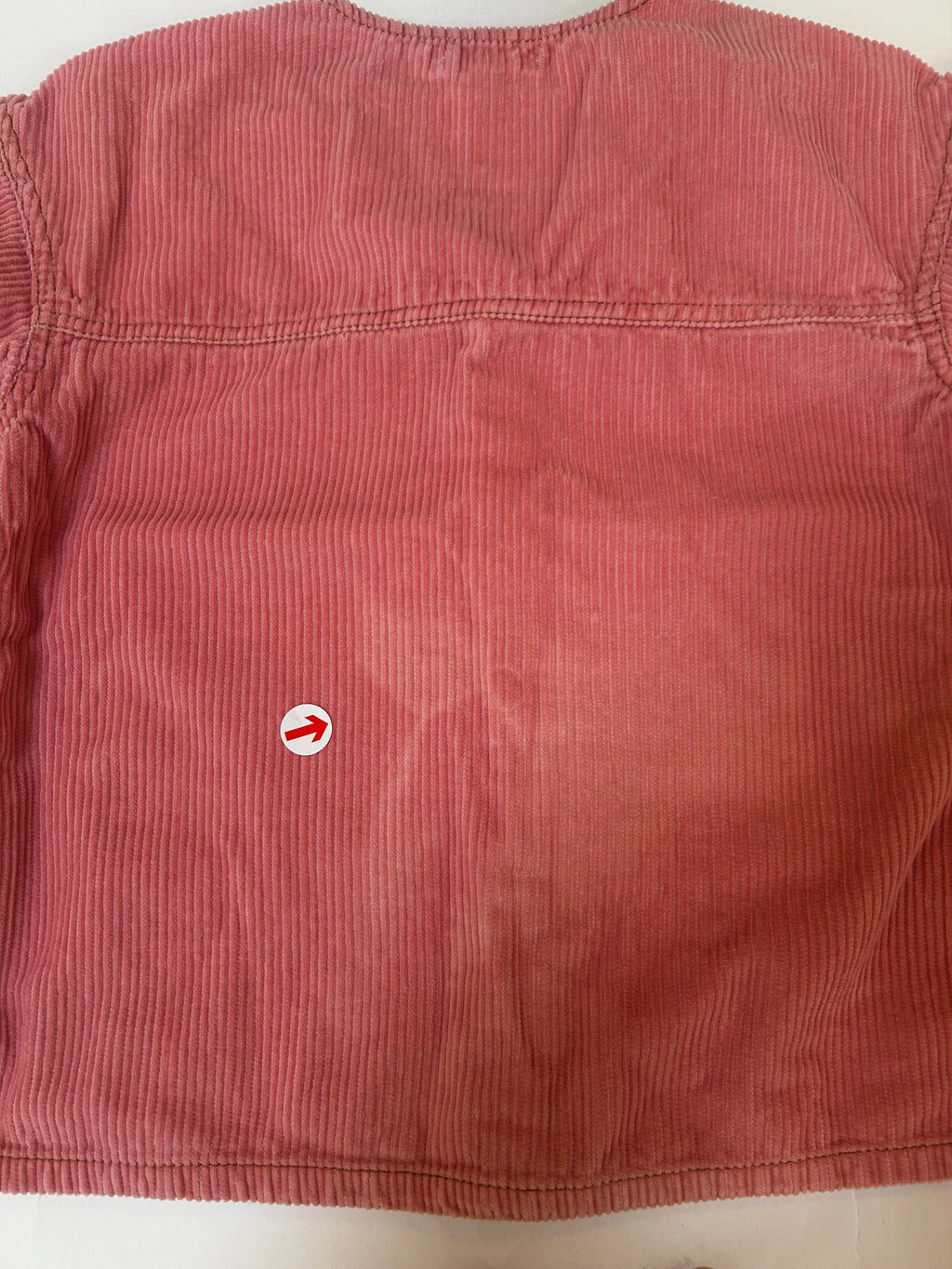 Tiny Cottons Pink corduroy button down dress