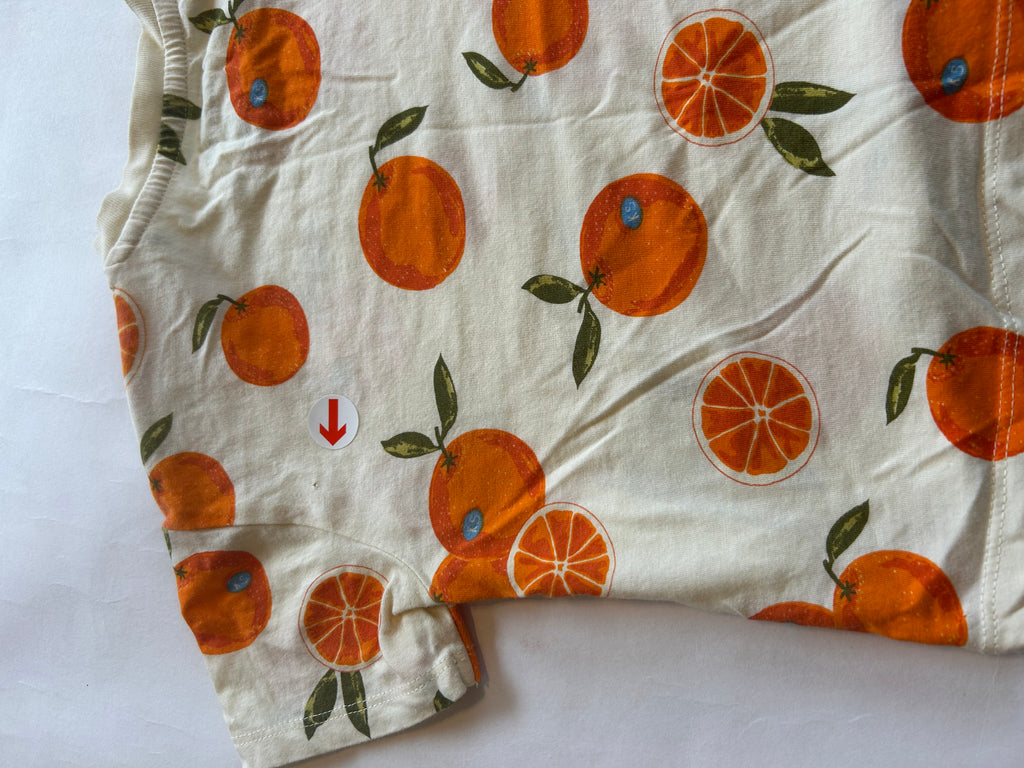 Konges Sløjd Orange print t-shirt