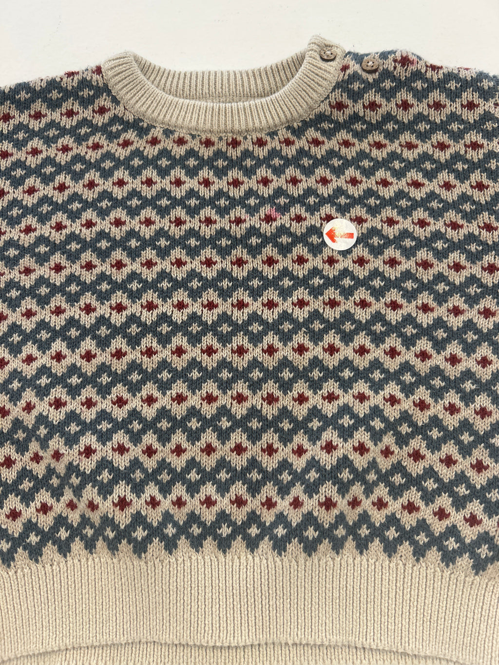 WHEAT Jacquard knit jumper