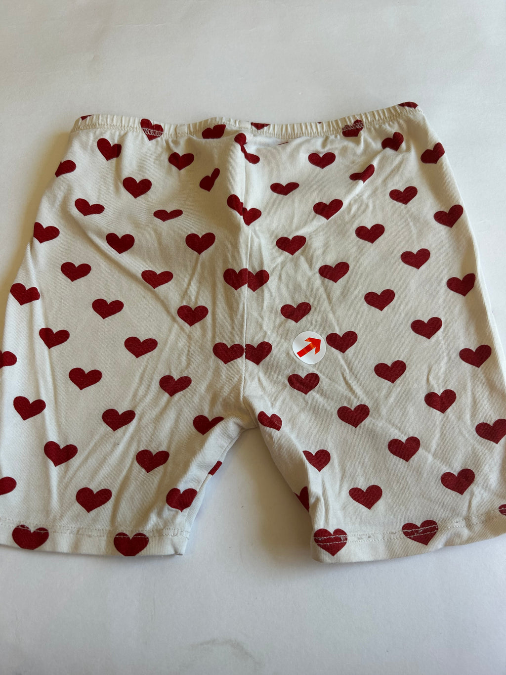 Konges Sløjd Red heart cycling shorts
