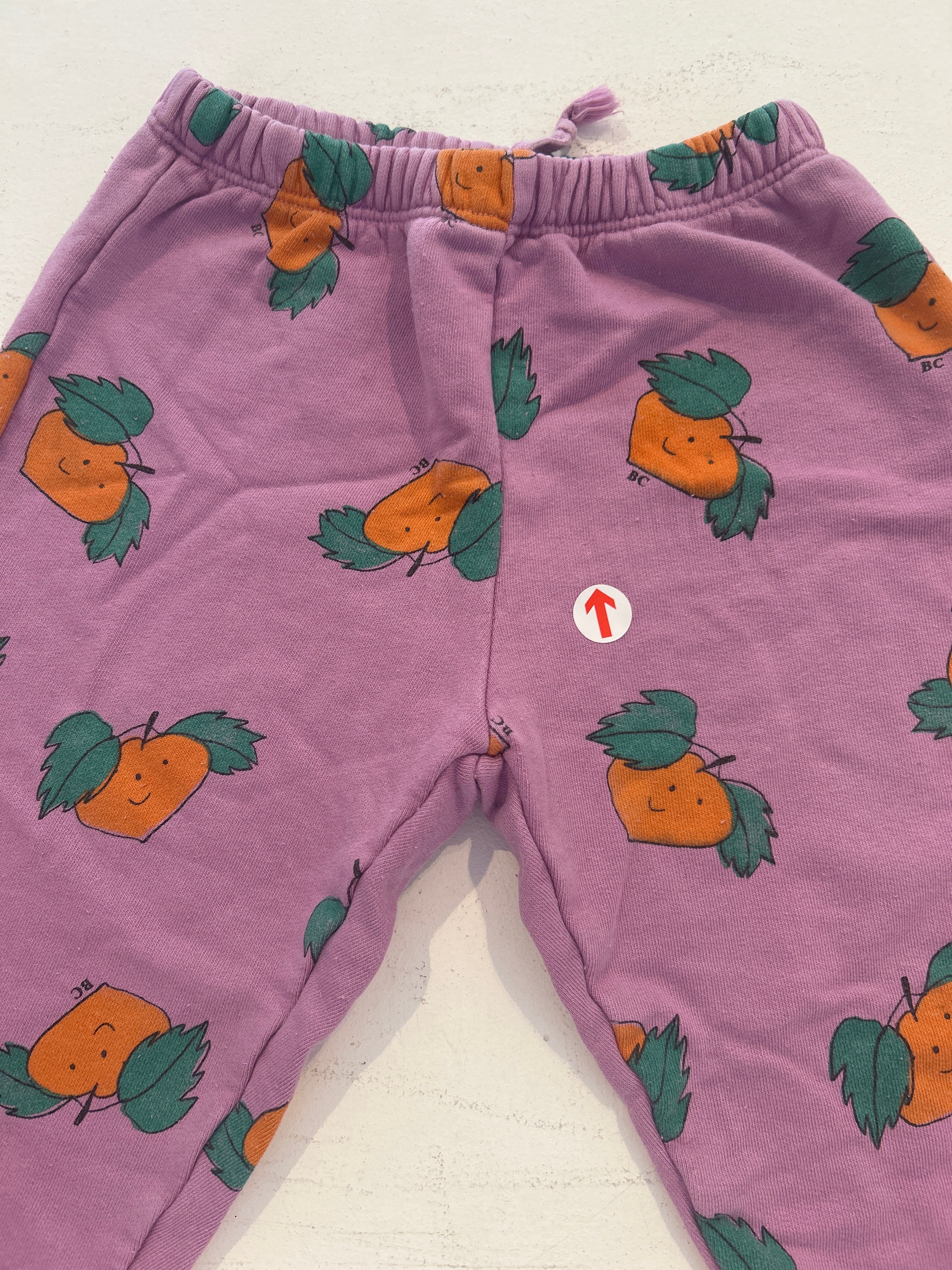 Bobo Choses Purple tangerine all over joggers