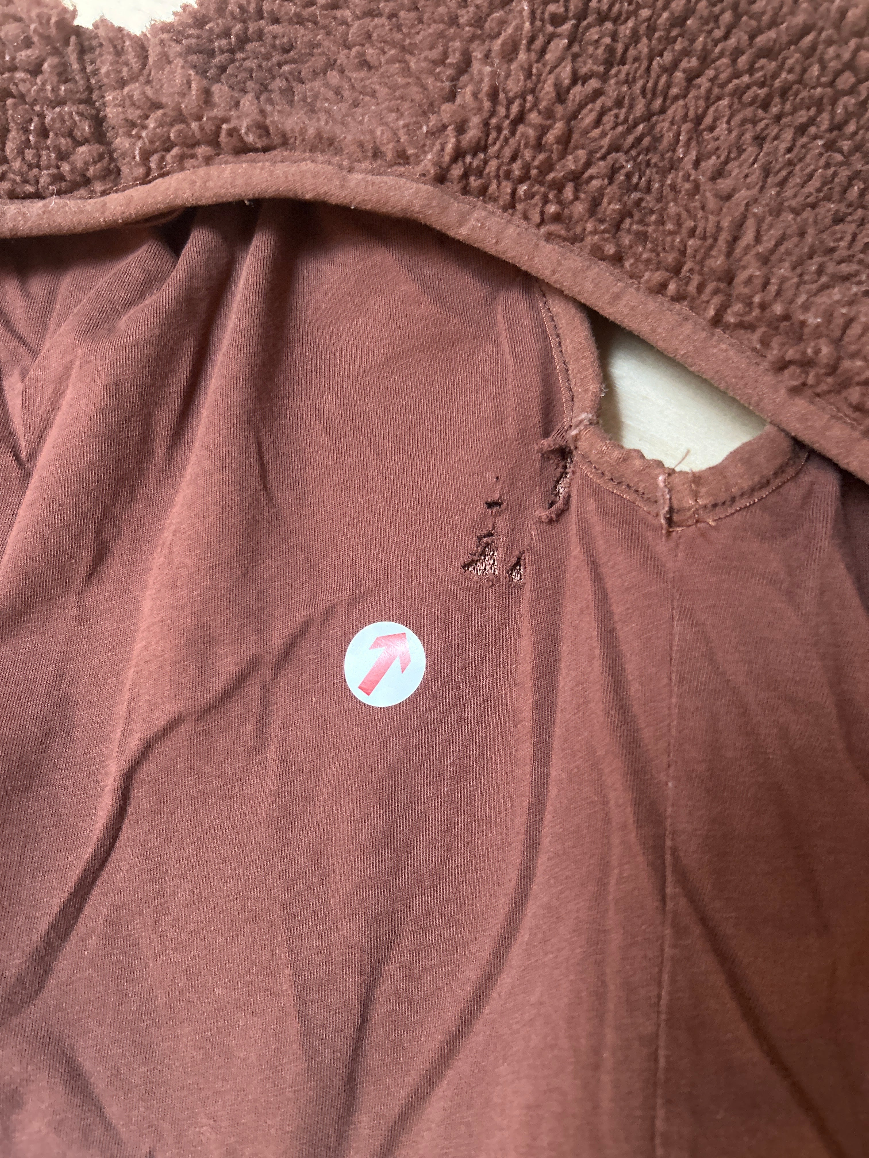 Claude & Co Brown borg gilet