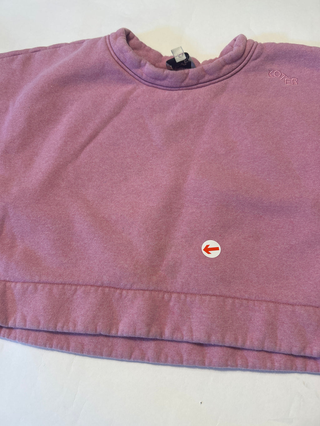 Studio Koter Riverson pink melange sweatshirt