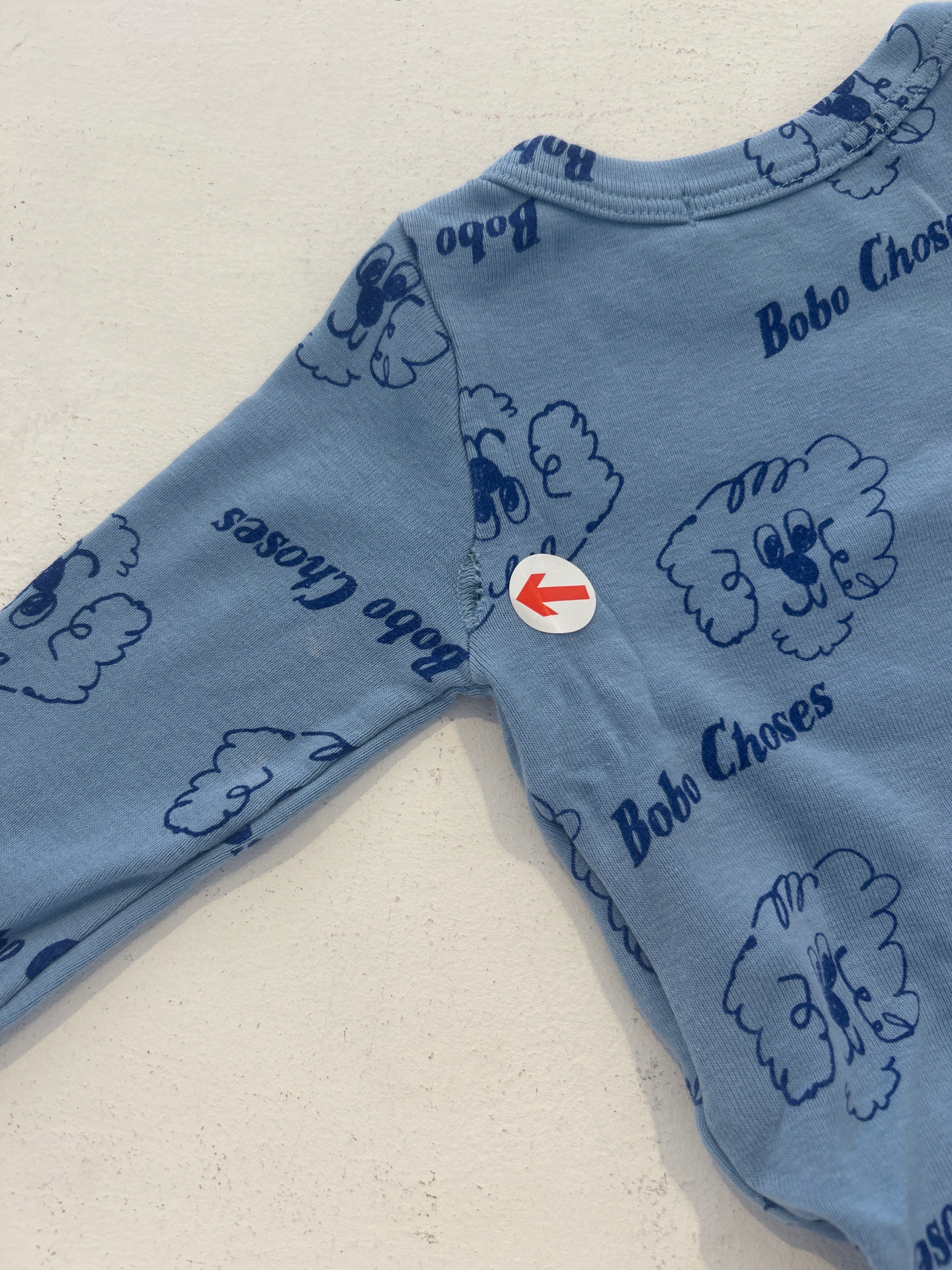 Bobo Choses Blue pickles the dog body