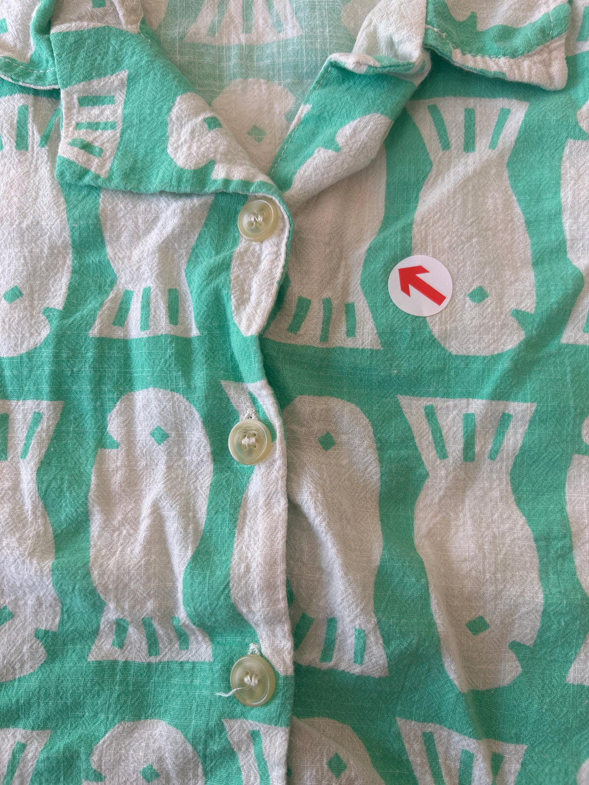 Bobo Choses Lucky fish all over woven shirt