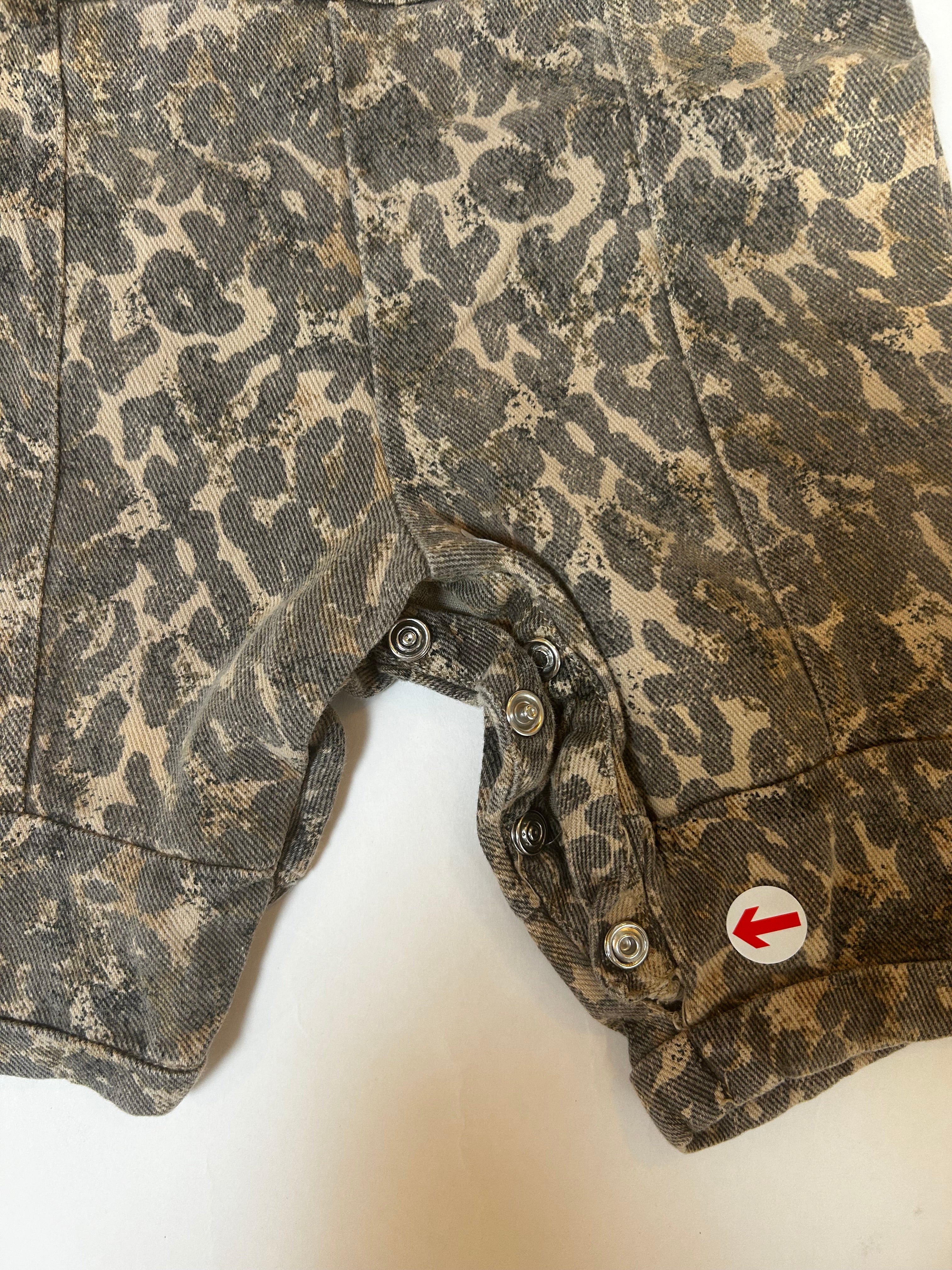 Claude & Co Leopard print dungaree's