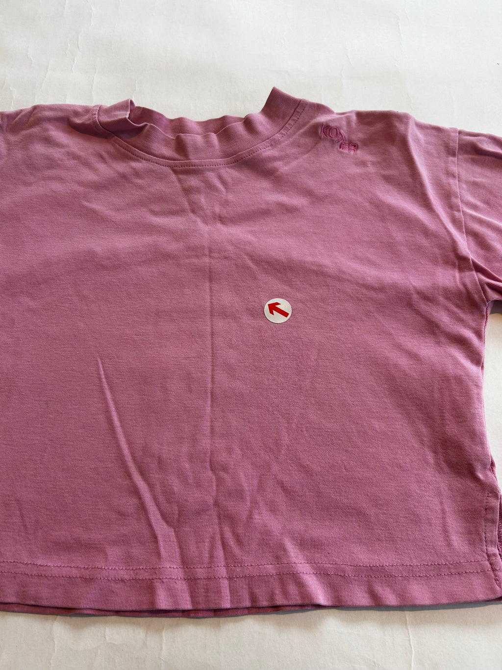 Studio Koter Rory pink short sleeve tshirt