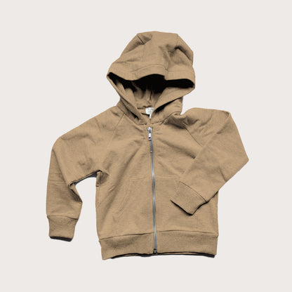 The Simple Folk beige cotton hoody