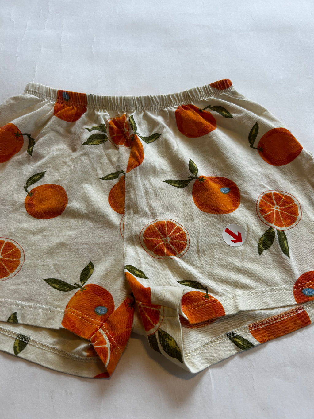 Konges Sløjd Orange print shorts