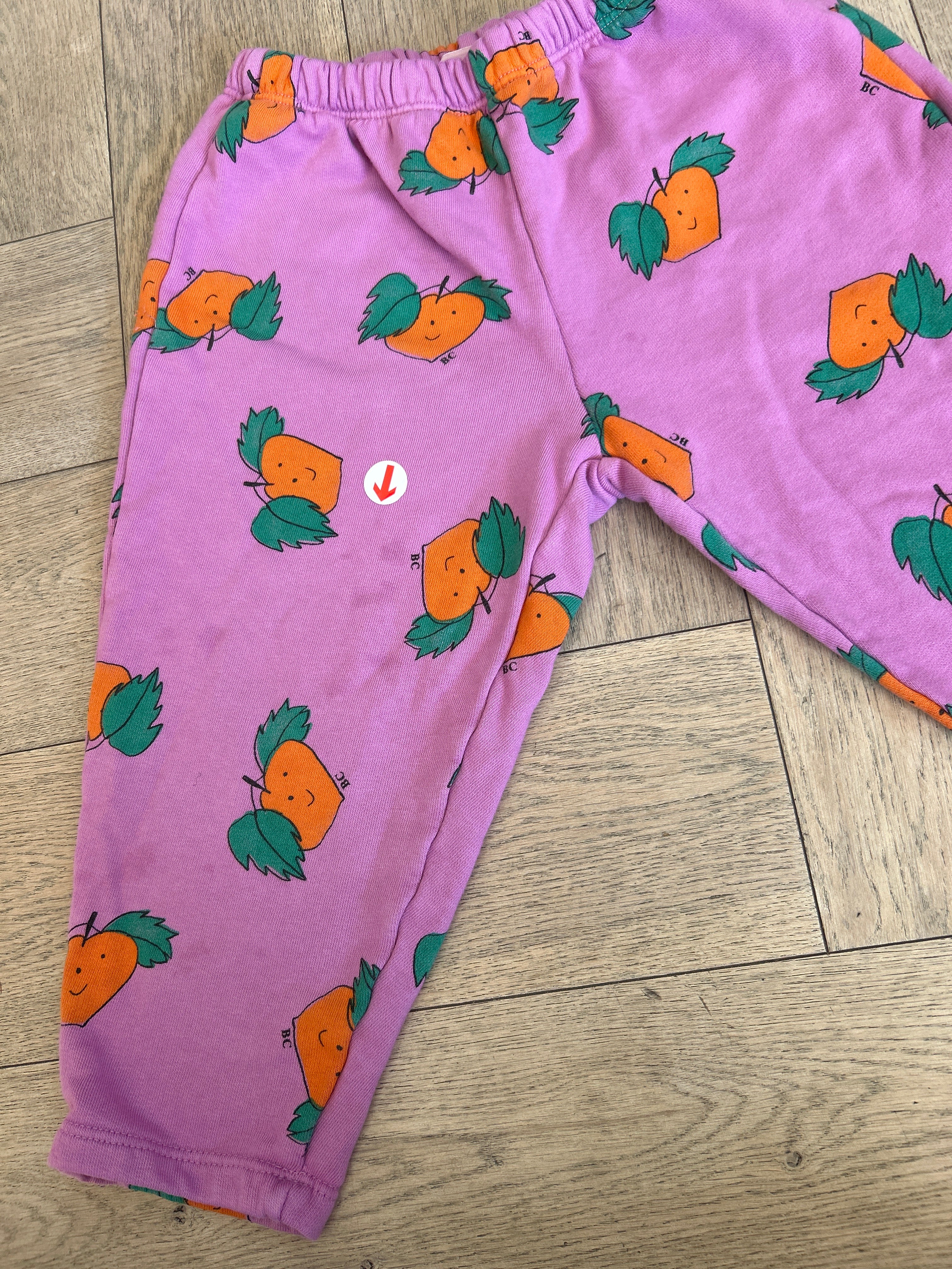 Bobo Choses Purple tangerine all over joggers