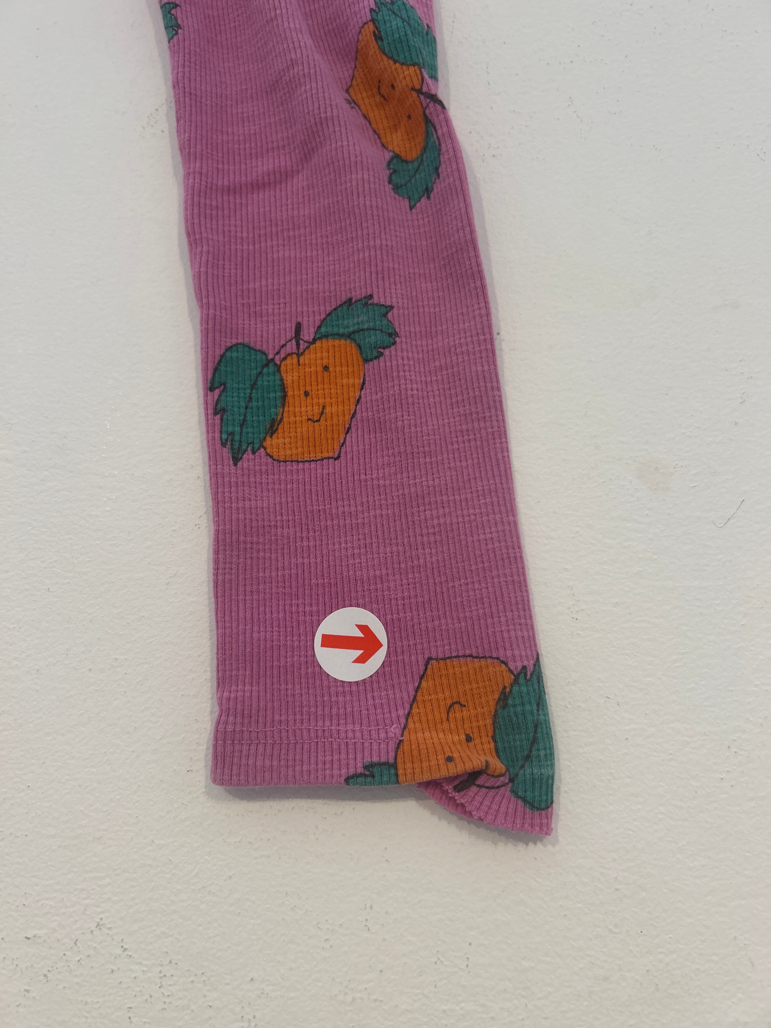 bobo choses Purple tangerines all over leggings