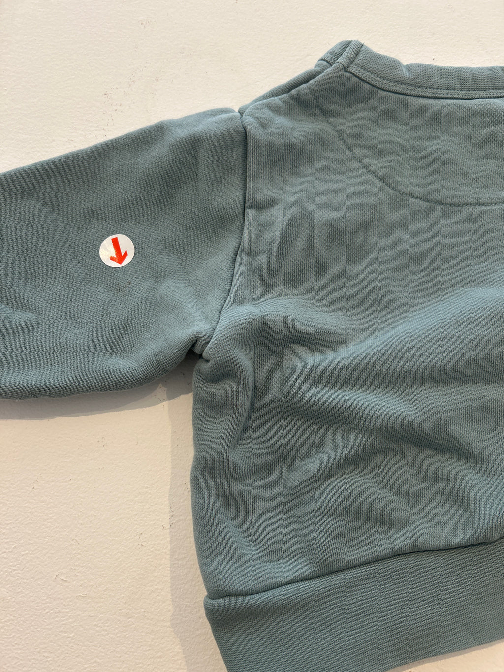 tiny cottons Blue candy graphic sweatshirt 18M