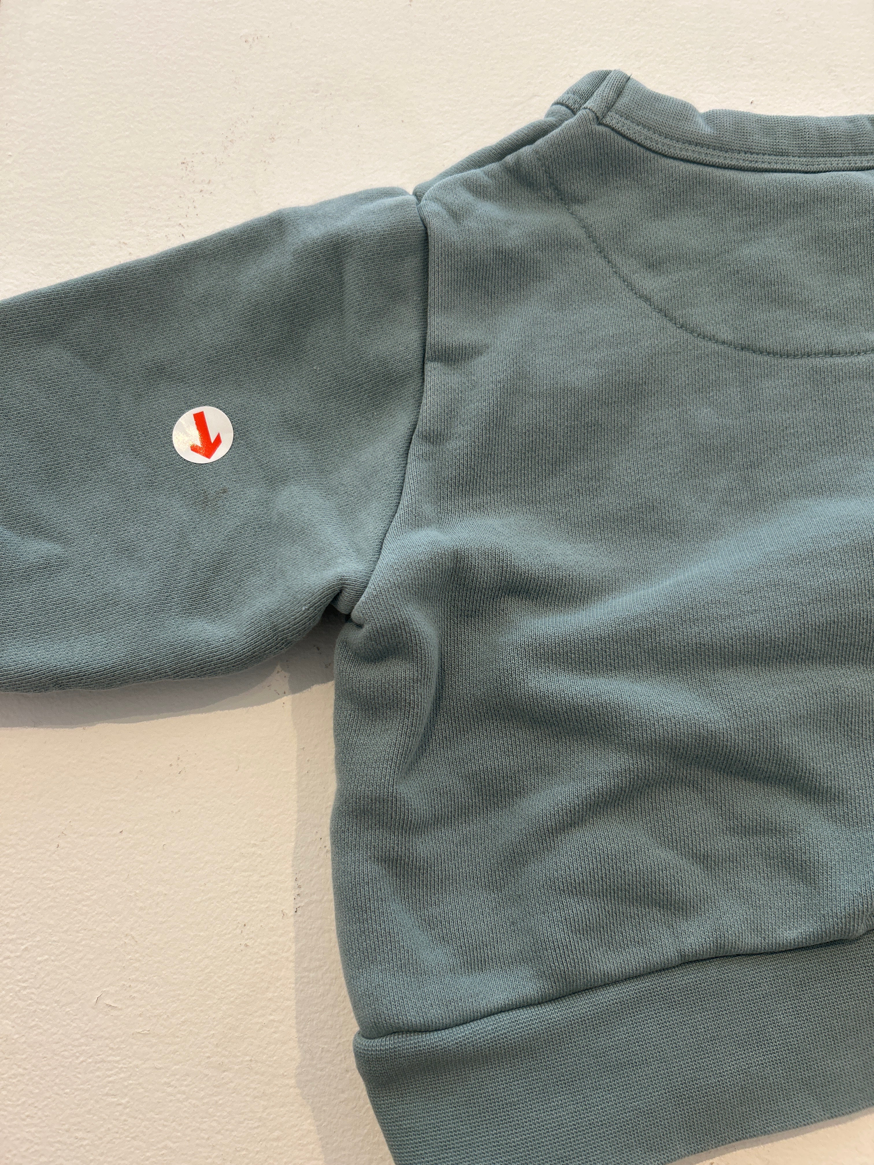 tiny cottons Blue candy graphic sweatshirt 18M